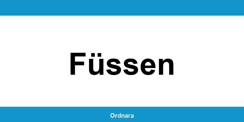 Kontakt zur Polizeiinspektion Füssen