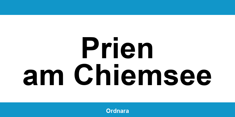 Kontakt zur Polizeiinspektion Prien am Chiemsee