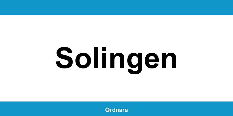 Kontakt zur Polizeiinspektion Solingen