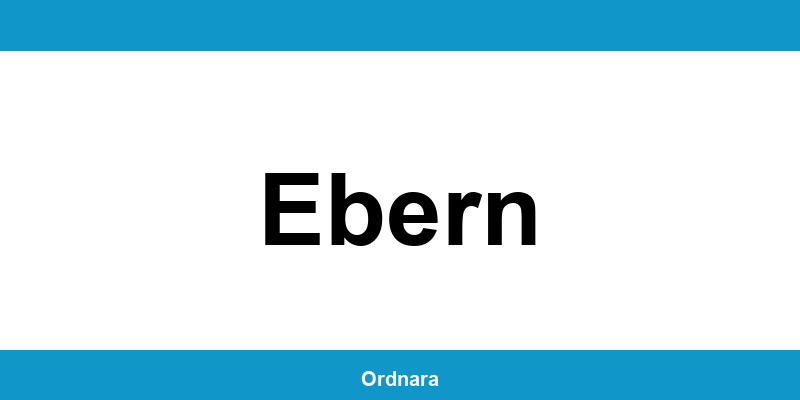 Kontakt zur Polizeiinspektion Ebern