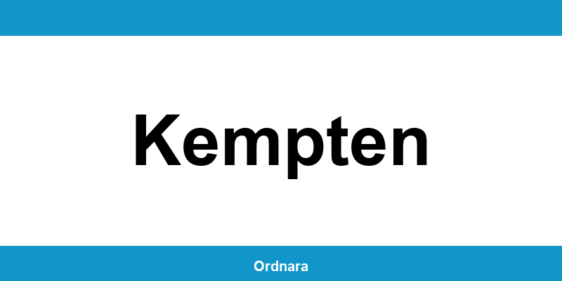 Kontakt zur Polizeiinspektion Kempten