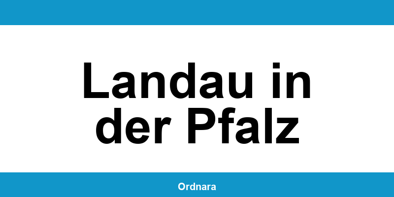 Kontakt zur Polizeiinspektion Landau in der Pfalz