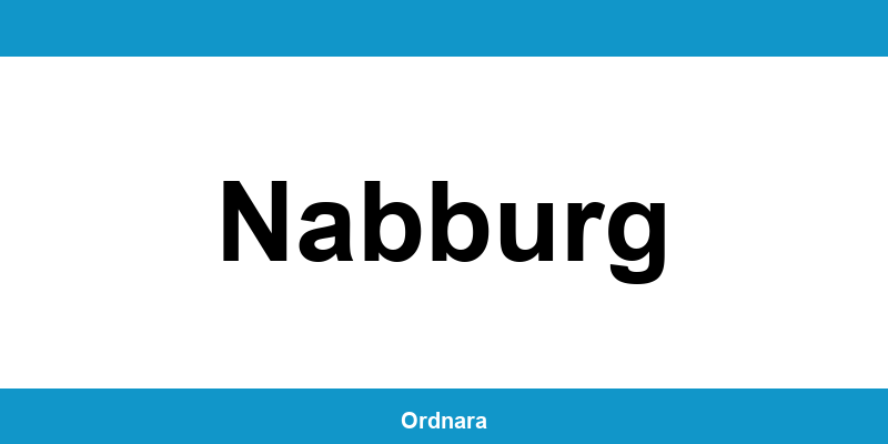 Kontakt zur Polizeiinspektion Nabburg