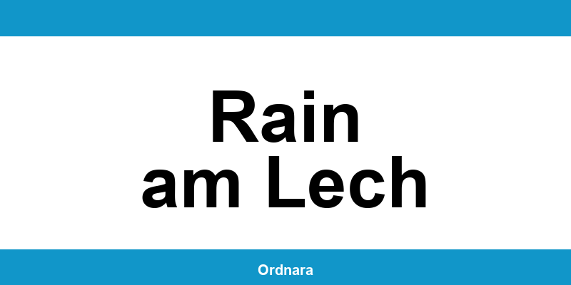 Kontakt zur Polizeiinspektion Rain am Lech