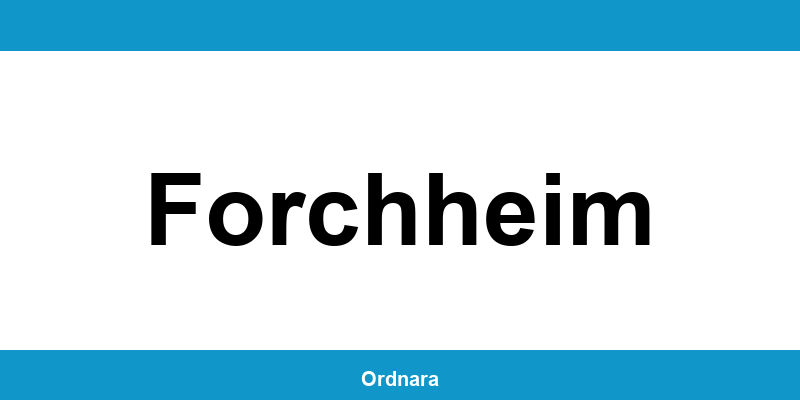 Kontakt zur Polizeiinspektion Forchheim