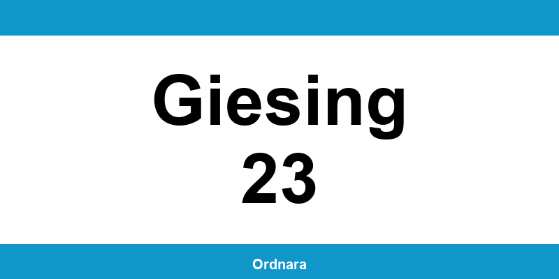 Kontakt zur Polizeiinspektion Giesing 23
