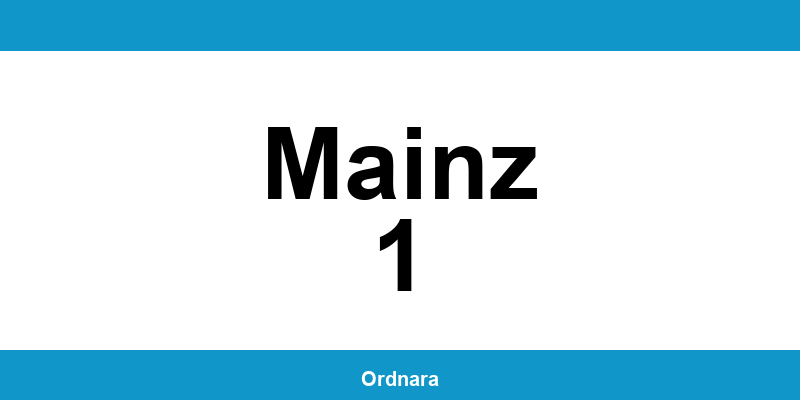 Kontakt zur Polizeiinspektion Mainz 1