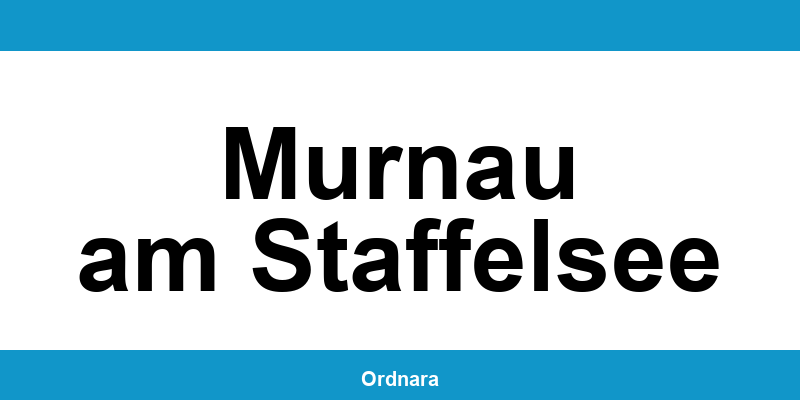 Kontakt zur Polizeiinspektion Murnau am Staffelsee