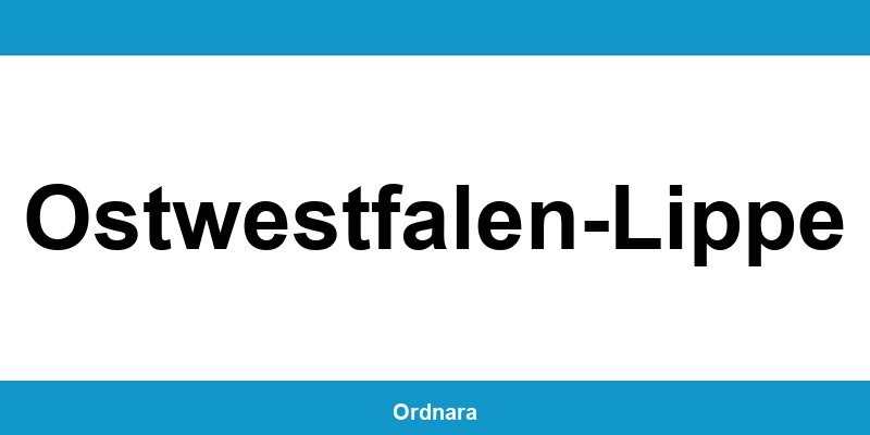 Kontakt zur Polizeiinspektion Ostwestfalen-Lippe