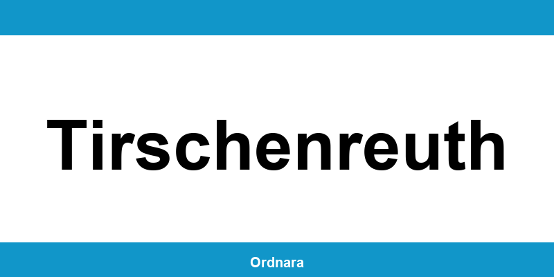 Kontakt zur Polizeiinspektion Tirschenreuth