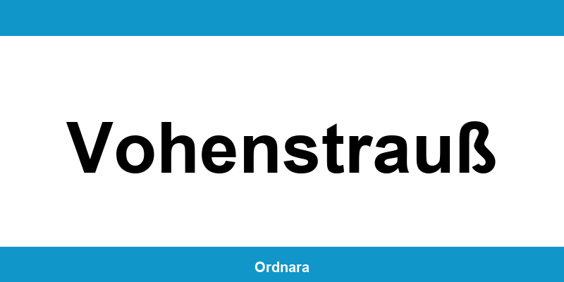Kontakt zur Polizeiinspektion Vohenstrauß