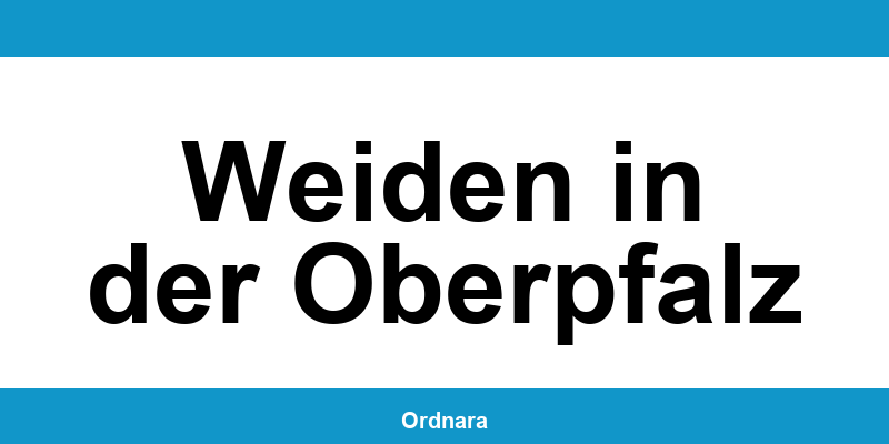 Kontakt zur Polizeiinspektion Weiden in der Oberpfalz