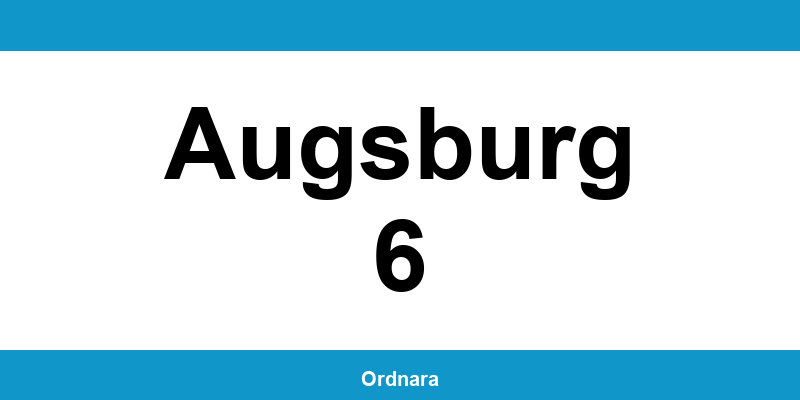 Kontakt zur Polizeiinspektion Augsburg 6