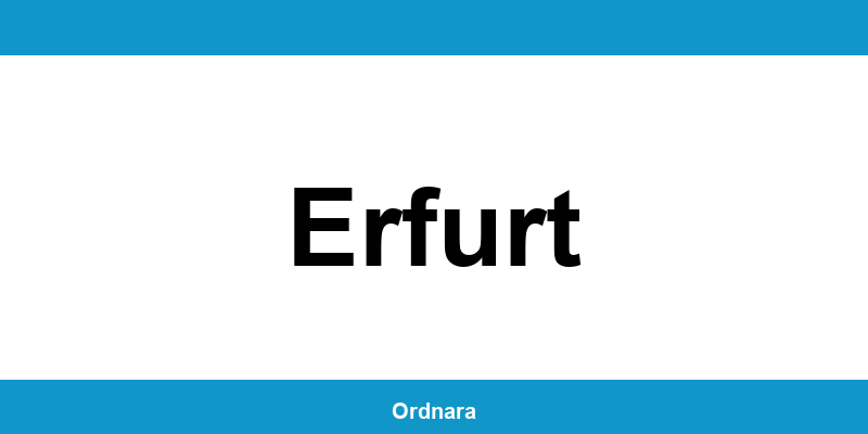 Kontakt zur Polizeiinspektion Erfurt