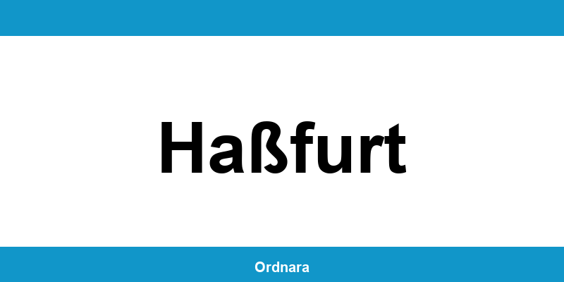 Kontakt zur Polizeiinspektion Haßfurt
