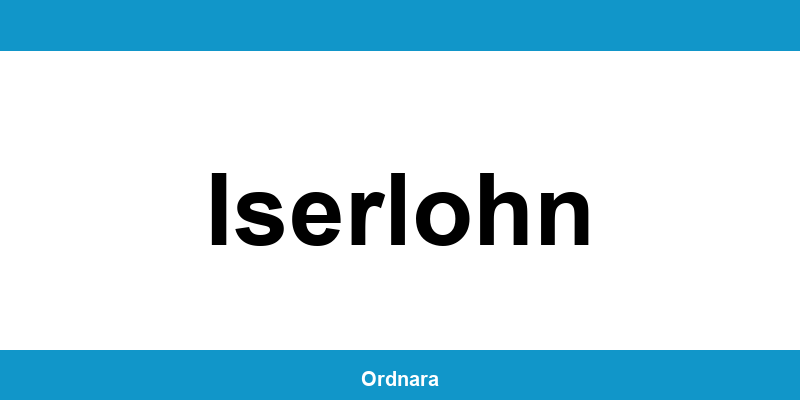 Kontakt zur Polizeiinspektion Iserlohn