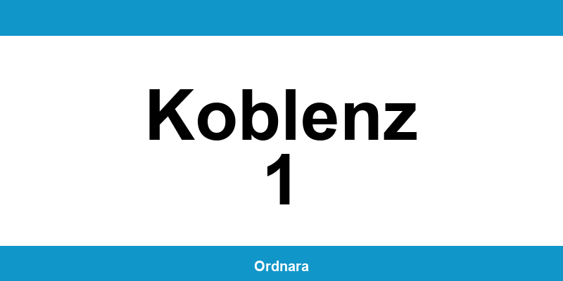 Kontakt zur Polizeiinspektion Koblenz 1