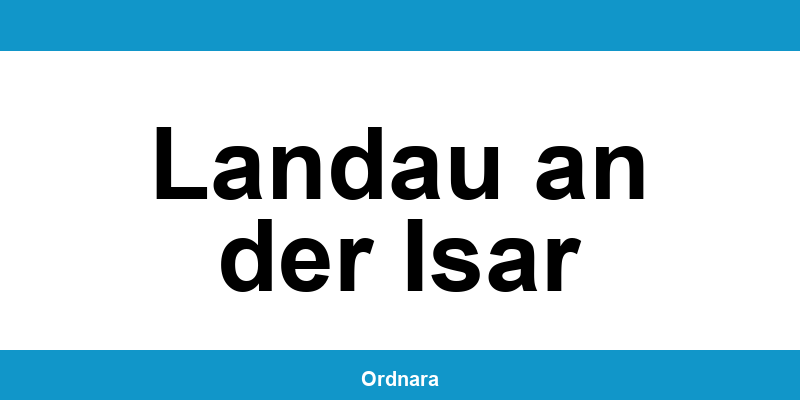 Kontakt zur Polizeiinspektion Landau an der Isar