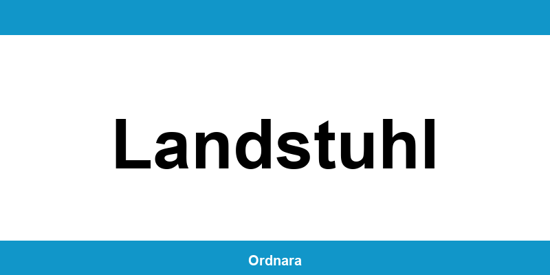 Kontakt zur Polizeiinspektion Landstuhl
