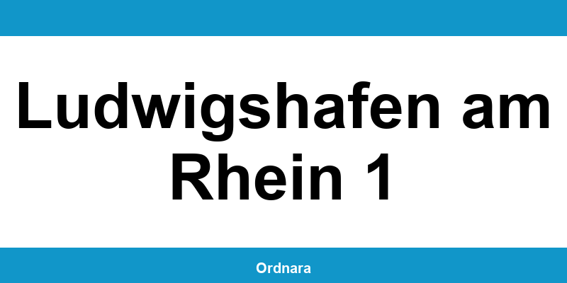 Kontakt zur Polizeiinspektion Ludwigshafen am Rhein 1