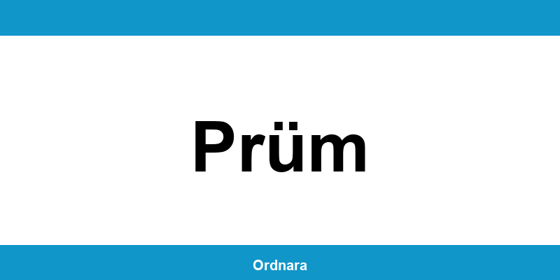 Kontakt zur Polizeiinspektion Prüm