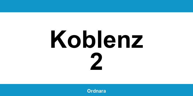 Kontakt zur Polizeiinspektion Koblenz 2