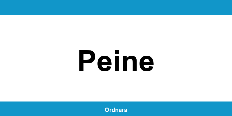Kontakt zur Polizeiinspektion Peine
